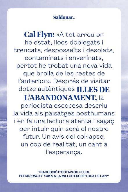 ILLES DE L'ABANDONAMENT | 9788419571175 | FLYN, CAL | Galatea Llibres | Llibreria online de Reus, Tarragona | Comprar llibres en català i castellà online