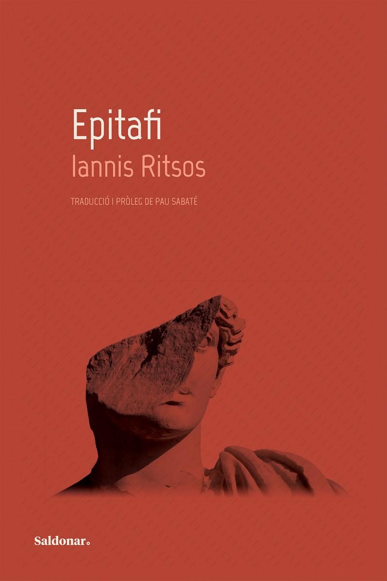 EPITAFI | 9788419571038 | RITSOS, IANNIS | Galatea Llibres | Llibreria online de Reus, Tarragona | Comprar llibres en català i castellà online
