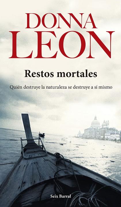RESTOS MORTALES | 9788432232213 | LEON, DONNA | Galatea Llibres | Llibreria online de Reus, Tarragona | Comprar llibres en català i castellà online
