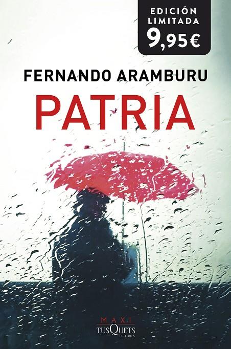 PATRIA | 9788411072243 | ARAMBURU, FERNANDO | Galatea Llibres | Llibreria online de Reus, Tarragona | Comprar llibres en català i castellà online
