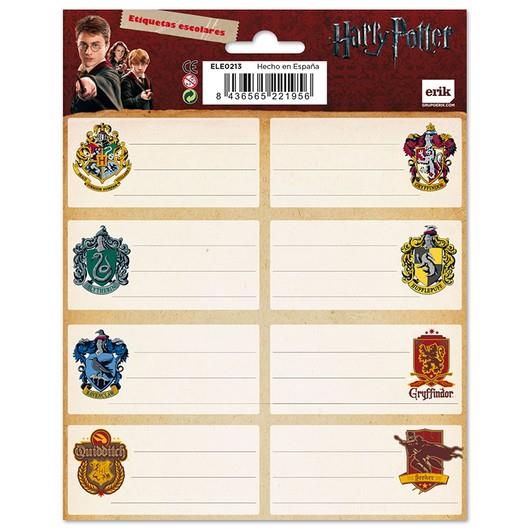 ETIQUETAS ADHESIVAS HOGWARTS HARRY POTTER | 8436565221956 | Galatea Llibres | Llibreria online de Reus, Tarragona | Comprar llibres en català i castellà online