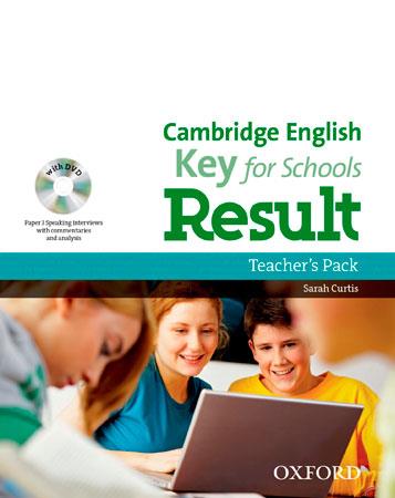 CAMBRIDGE ENGLISH KEY FOR SCHOOLS RESULT TEACHER'S PACK | 9780194817622 | VARIOS AUTORES | Galatea Llibres | Librería online de Reus, Tarragona | Comprar libros en catalán y castellano online