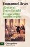QUE ES EL TERCER ESTADO. ENSAYO SOBRE LOS PRIVILEGIOS | 9788420655864 | SIEYES, EMMANUEL | Galatea Llibres | Llibreria online de Reus, Tarragona | Comprar llibres en català i castellà online
