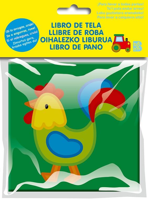 LIBRO DE TELA - GALLO | 9789403226576 | BALLON | Galatea Llibres | Librería online de Reus, Tarragona | Comprar libros en catalán y castellano online