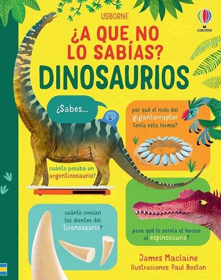 DINOSAURIOS | 9781805314233 | MACLAINE, JAMES | Galatea Llibres | Llibreria online de Reus, Tarragona | Comprar llibres en català i castellà online