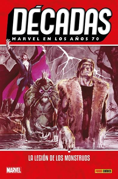 DÉCADAS. MARVEL EN LOS AÑOS 70: LEGIÓN DE MONSTRUOS | 9788413340135 | MAYERIK, VAL/ THOMAS, ROY/ WOLFMAN, MARV/ COCKRUM, DAVE/ MOENCH, DOUG/ CONWAY, GERRY | Galatea Llibres | Librería online de Reus, Tarragona | Comprar libros en catalán y castellano online