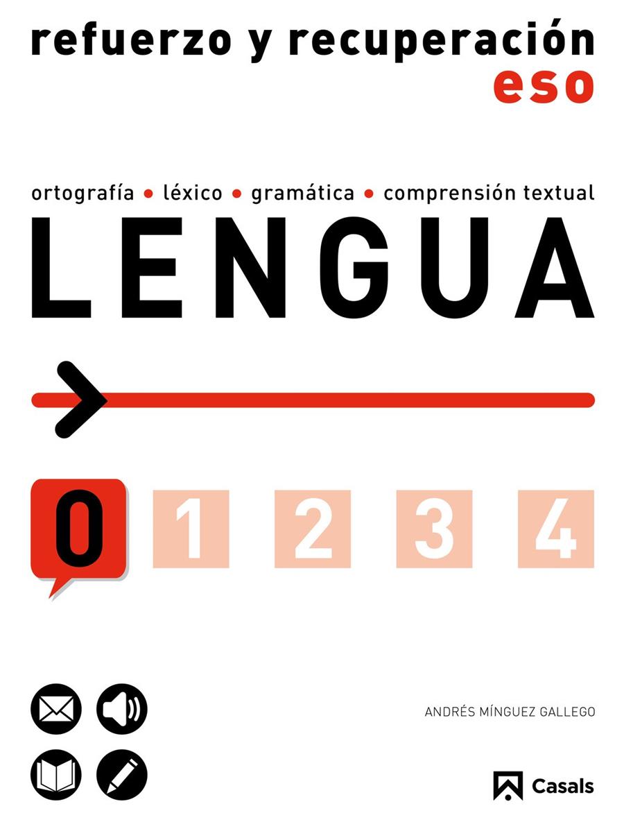 REFUERZO Y RECUPERACION LENGUA 0 ESO (2014) | 9788421854846 | MINGUEZ GALLEGO, ANDRES | Galatea Llibres | Librería online de Reus, Tarragona | Comprar libros en catalán y castellano online