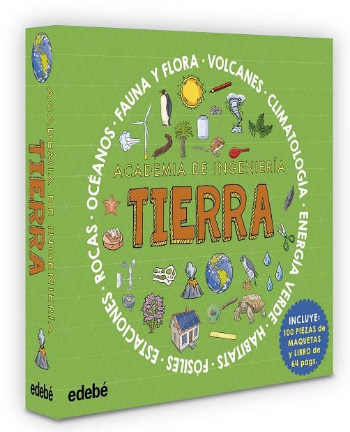 TIERRA. ACADEMIA DE INGENIERÍA | 9788468370910 | FITCHARD, FELICITY/SMITH, ERIC/BEEHIEVE ART AGENCY | Galatea Llibres | Llibreria online de Reus, Tarragona | Comprar llibres en català i castellà online