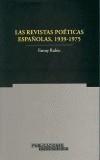 REVISTAS POETICAS ESPAÑOLAS (1939-1975), LAS | 9788479087647 | RUBIO, FANNY | Galatea Llibres | Librería online de Reus, Tarragona | Comprar libros en catalán y castellano online