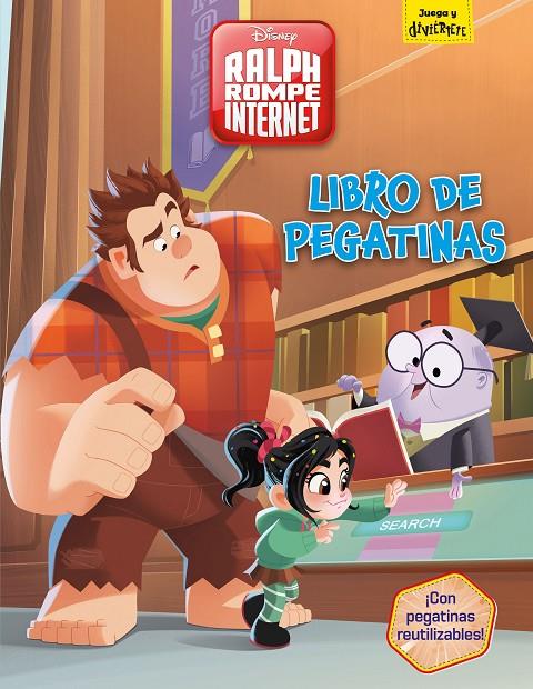 RALPH ROMPE INTERNET. LIBRO DE PEGATINAS | 9788417529192 | Galatea Llibres | Librería online de Reus, Tarragona | Comprar libros en catalán y castellano online