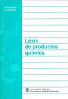 LEXIC DE PRODUCTES QUIMICS | 9788439331131 | AAVV | Galatea Llibres | Librería online de Reus, Tarragona | Comprar libros en catalán y castellano online