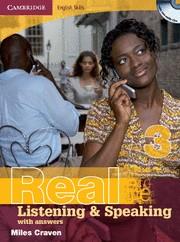 REAL LISTENING AND SPEAKING 3 WITH ANSWERS AND AUDIO CD | 9780521705882 | CRAVEN, MILES | Galatea Llibres | Librería online de Reus, Tarragona | Comprar libros en catalán y castellano online
