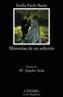 MEMORIAS DE UN SOLTERON | 9788437621661 | PARDO BAZAN, EMILIA | Galatea Llibres | Librería online de Reus, Tarragona | Comprar libros en catalán y castellano online