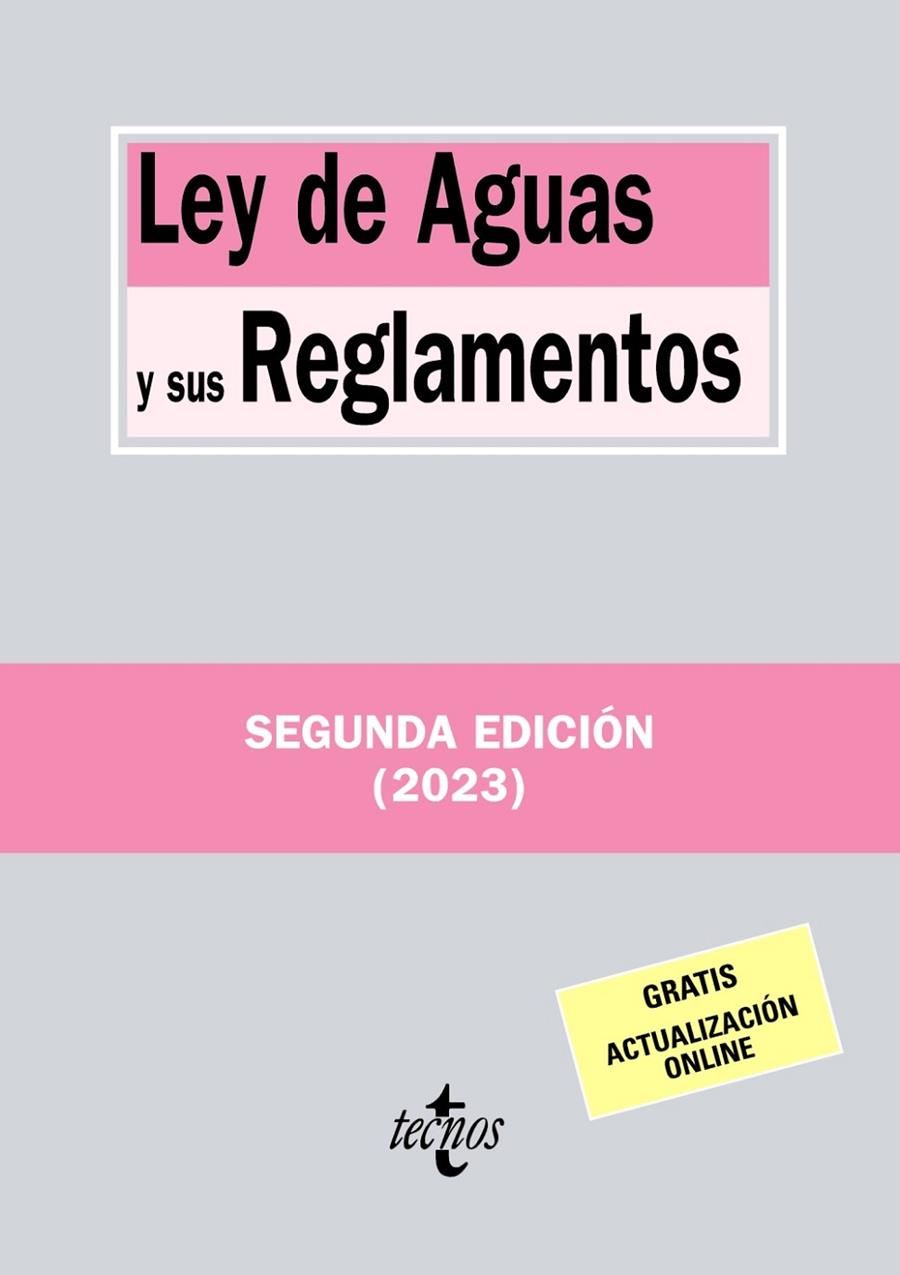 LEY DE AGUAS Y SUS REGLAMENTOS | 9788430987658 | Galatea Llibres | Librería online de Reus, Tarragona | Comprar libros en catalán y castellano online