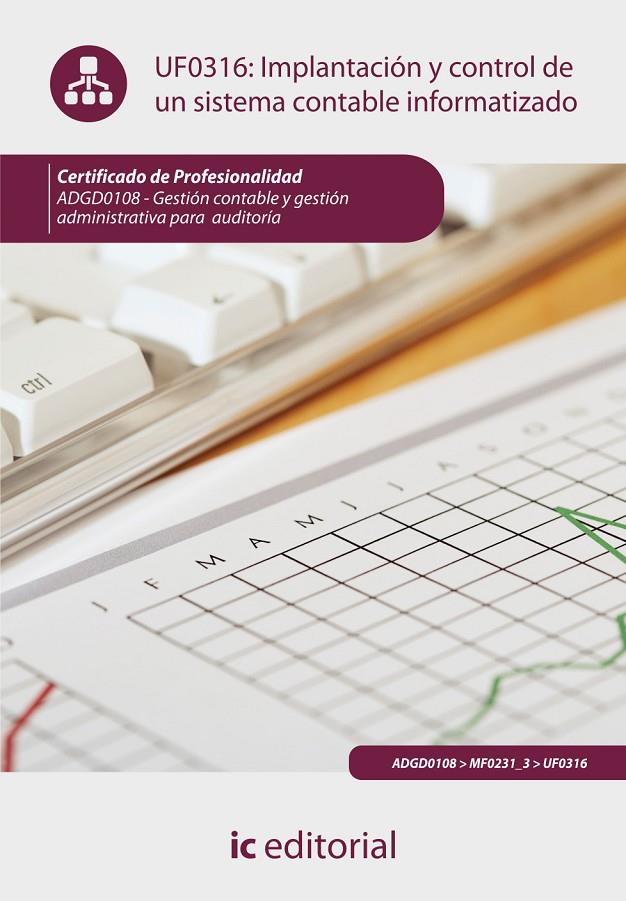IMPLANTACIÓN Y CONTROL DE UN SISTEMA CONTABLE INFORMATIZADO | 9788415848769 | CRUZ, FRANCISCO JAVIER | Galatea Llibres | Librería online de Reus, Tarragona | Comprar libros en catalán y castellano online