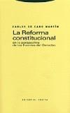 REFORMA CONSTITUCIONAL,LA | 9788481645880 | DE CABO MARTIN,CARLOS | Galatea Llibres | Llibreria online de Reus, Tarragona | Comprar llibres en català i castellà online