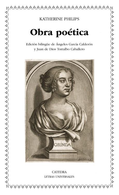 OBRA POÉTICA KATHERINE PHILIPS | 9788437641720 | PHILIPS, KATHERINE | Galatea Llibres | Librería online de Reus, Tarragona | Comprar libros en catalán y castellano online