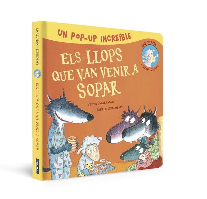 ELS LLOPS QUE VAN VENIR A SOPAR POP-UP | 9788448865986 | SMALLMAN, STEVE | Galatea Llibres | Librería online de Reus, Tarragona | Comprar libros en catalán y castellano online