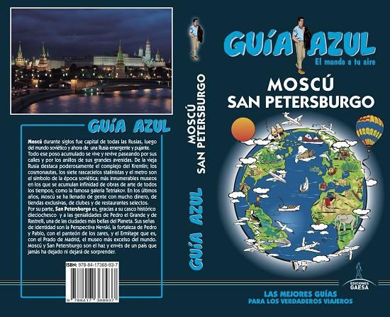 MOSCÚ Y SAN PETERSBURGO GUIA AZUL 2019 | 9788417368937 | GARCÍA, JESÚS | Galatea Llibres | Llibreria online de Reus, Tarragona | Comprar llibres en català i castellà online