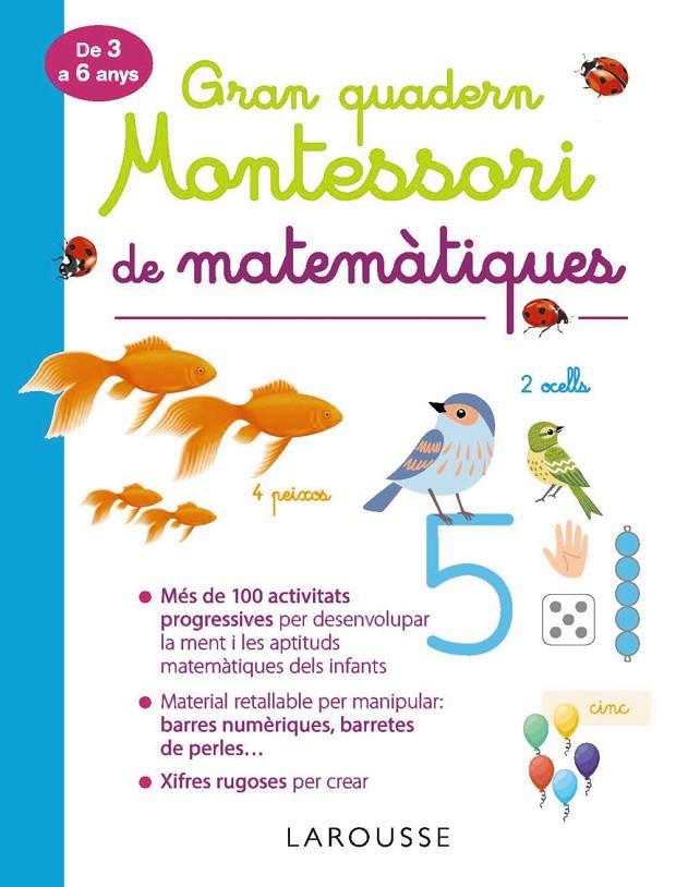 GRAN QUADERN MONTESSORI DE MATEMÀTIQUES | 9788417720292 | Galatea Llibres | Llibreria online de Reus, Tarragona | Comprar llibres en català i castellà online