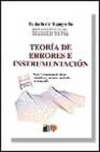 TEORIA DE ERRORES E INSTRUMENTACION.TRATADO DE TOP | 9788428323086 | CHUECA PAZOS, MANUEL | Galatea Llibres | Librería online de Reus, Tarragona | Comprar libros en catalán y castellano online