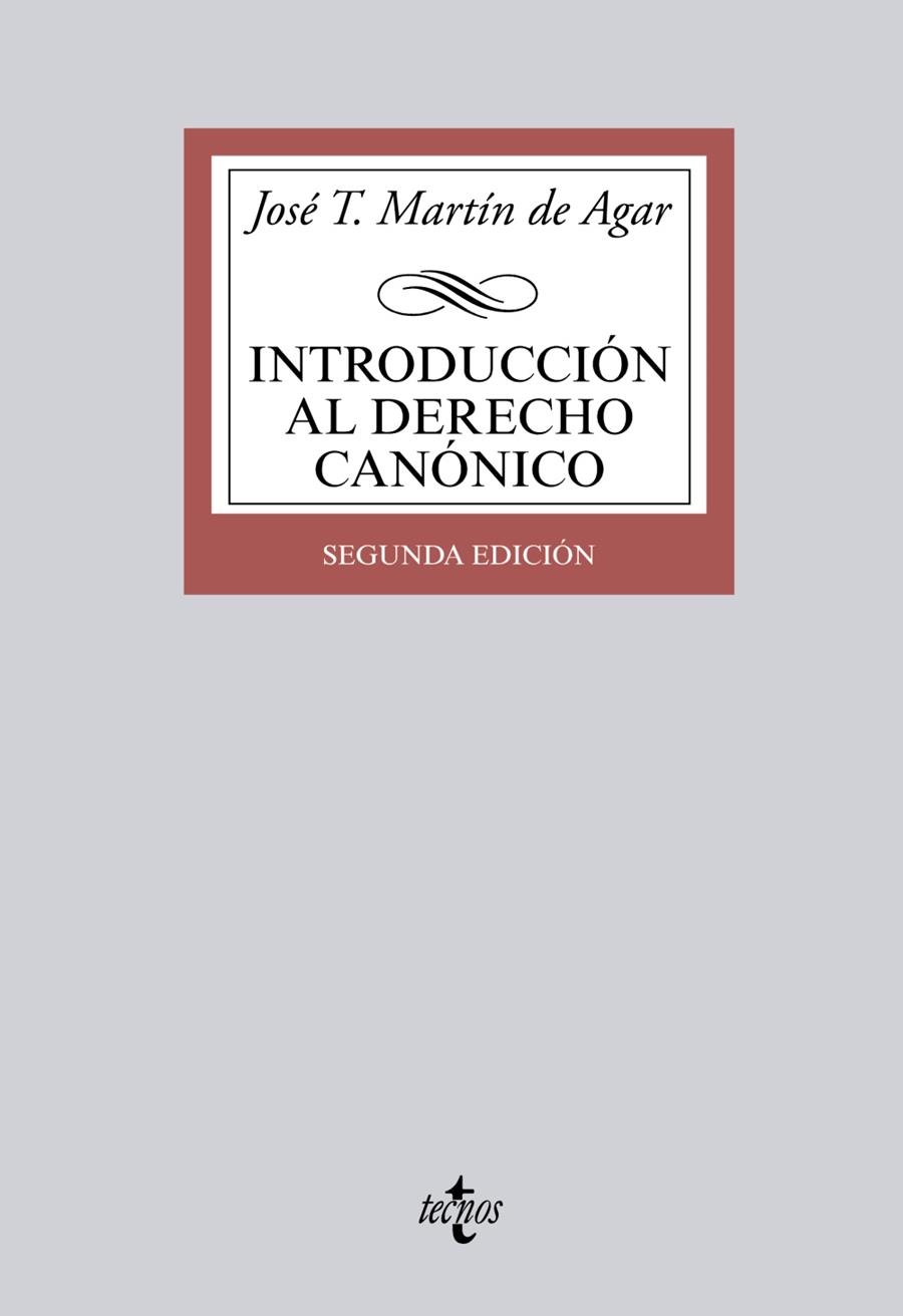 INTRODUCCIÓN AL DERECHO CANÓNICO | 9788430962075 | MARTÍN DE AGAR, JOSÉ T. | Galatea Llibres | Llibreria online de Reus, Tarragona | Comprar llibres en català i castellà online