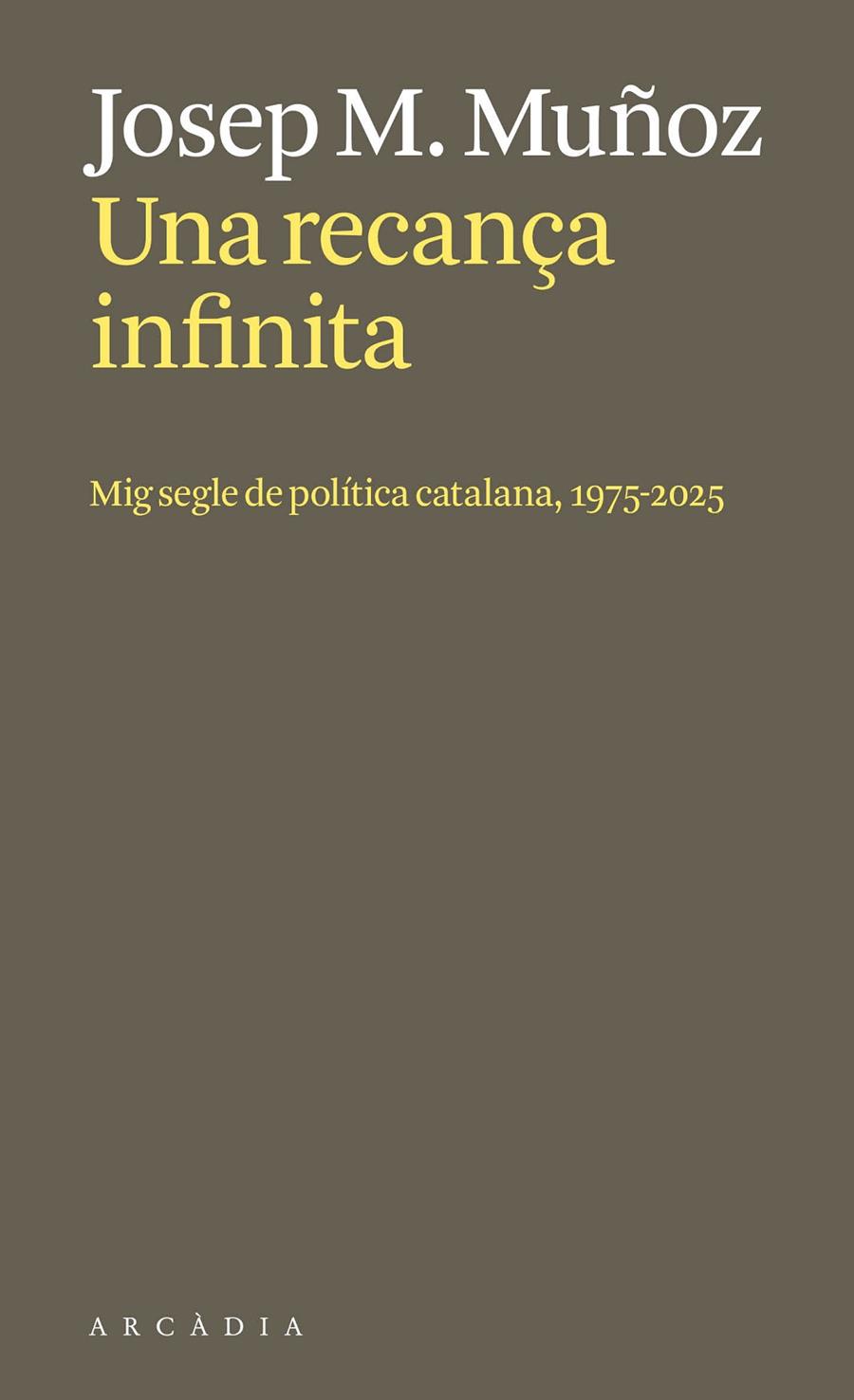 UNA RECANÇA INFINITA. | 9788412999730 | MUÑOZ LLORET, JOSEP MARIA | Galatea Llibres | Llibreria online de Reus, Tarragona | Comprar llibres en català i castellà online
