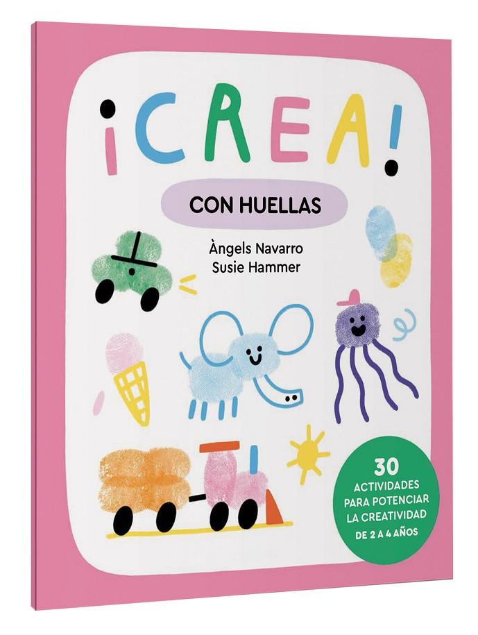 CREA! CON HUELLAS | 9788411581080 | NAVARRO SIMON, ÀNGELS | Galatea Llibres | Librería online de Reus, Tarragona | Comprar libros en catalán y castellano online