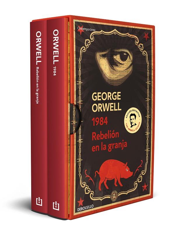 ORWELL PACK 2 LIBROS. 1984 - REBELION EN LA GRANJA | 9788466358507 | ORWELL, GEORGE | Galatea Llibres | Llibreria online de Reus, Tarragona | Comprar llibres en català i castellà online