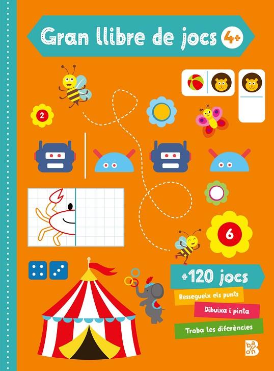 GRAN LLIBRE DE JOCS +4 | 9789403235356 | Galatea Llibres | Librería online de Reus, Tarragona | Comprar libros en catalán y castellano online
