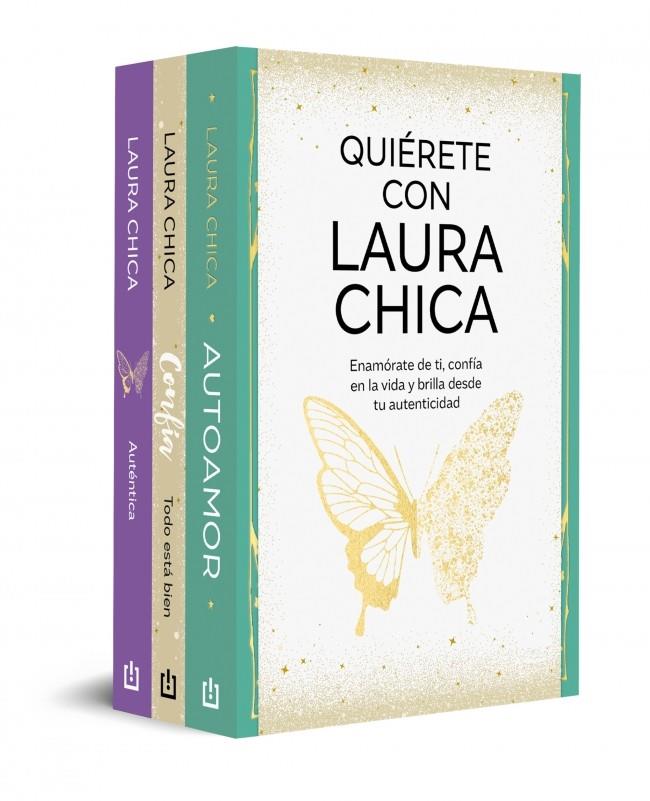 PACK QUIERETE CON LAURA CHICA (AUTOAMOR / CONFIA / TODO ESTA BIEN) | 9788466382618 | CHICA, LAURA | Galatea Llibres | Llibreria online de Reus, Tarragona | Comprar llibres en català i castellà online