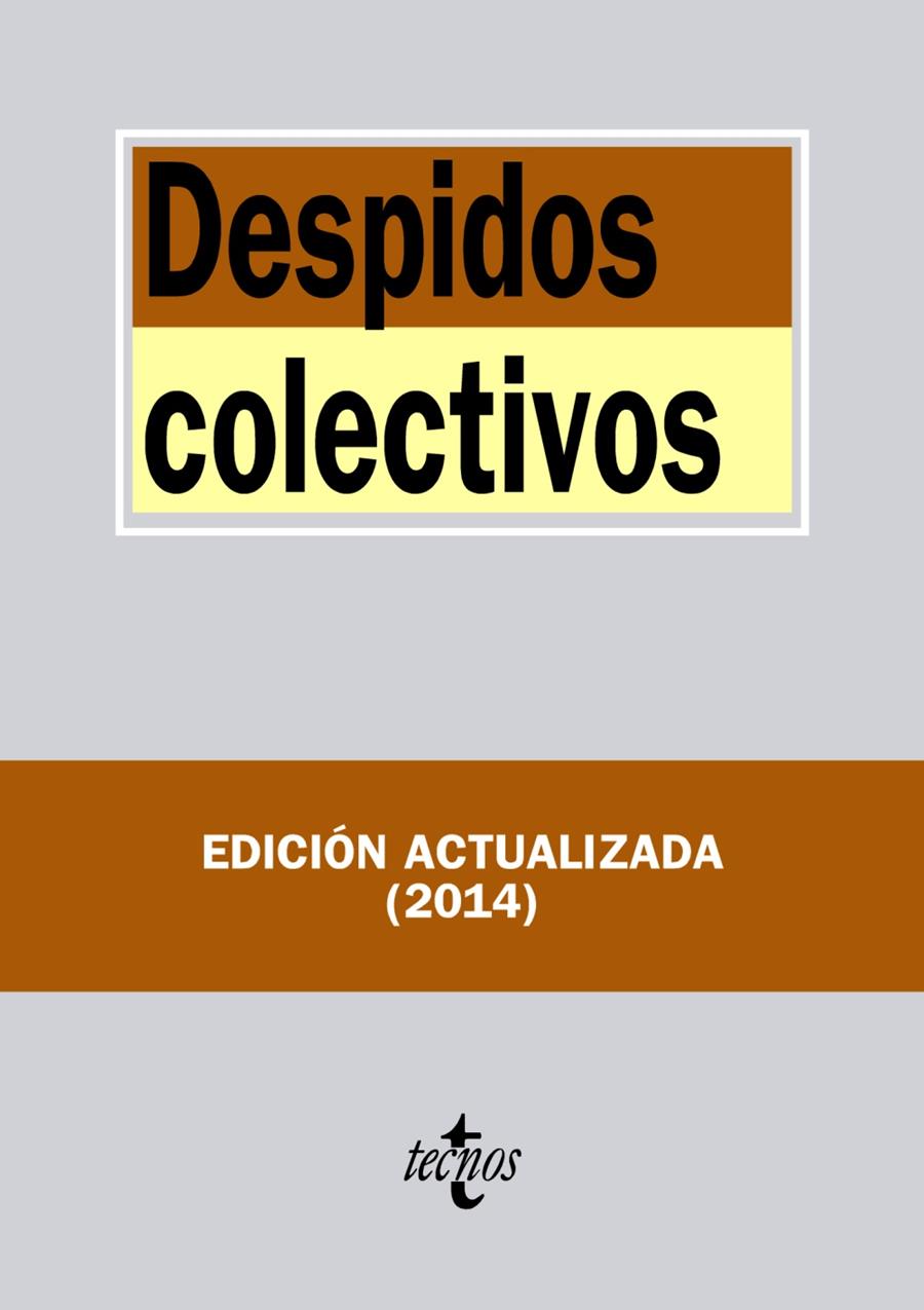 DESPIDOS COLECTIVOS | 9788430962068 | Galatea Llibres | Llibreria online de Reus, Tarragona | Comprar llibres en català i castellà online