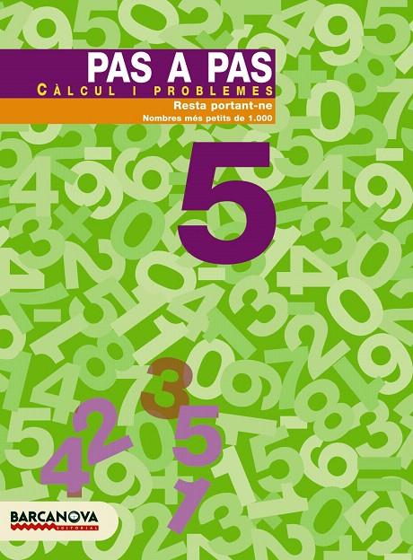 PAS A PAS 5 MATES BARCANOVA (QUADERN) | 9788448912864 | Galatea Llibres | Llibreria online de Reus, Tarragona | Comprar llibres en català i castellà online