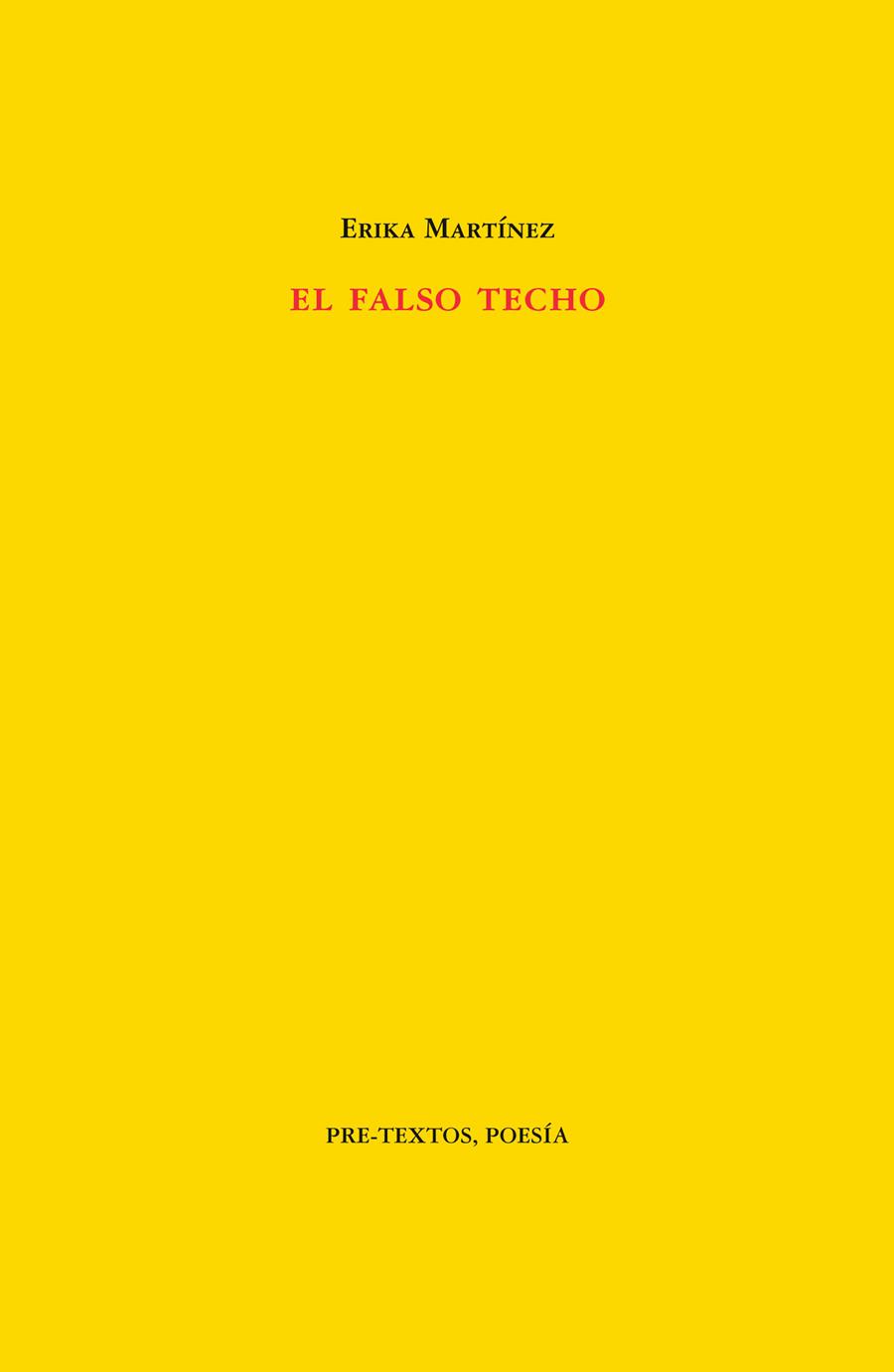 EL FALSO TECHO | 9788415576716 | MARTÍNEZ, ERIKA | Galatea Llibres | Llibreria online de Reus, Tarragona | Comprar llibres en català i castellà online