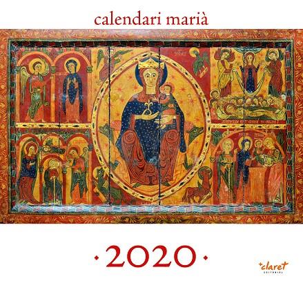 CALENDARI MARIÀ 2020 -SOBRETAULA- | 9788491362357 | Galatea Llibres | Librería online de Reus, Tarragona | Comprar libros en catalán y castellano online
