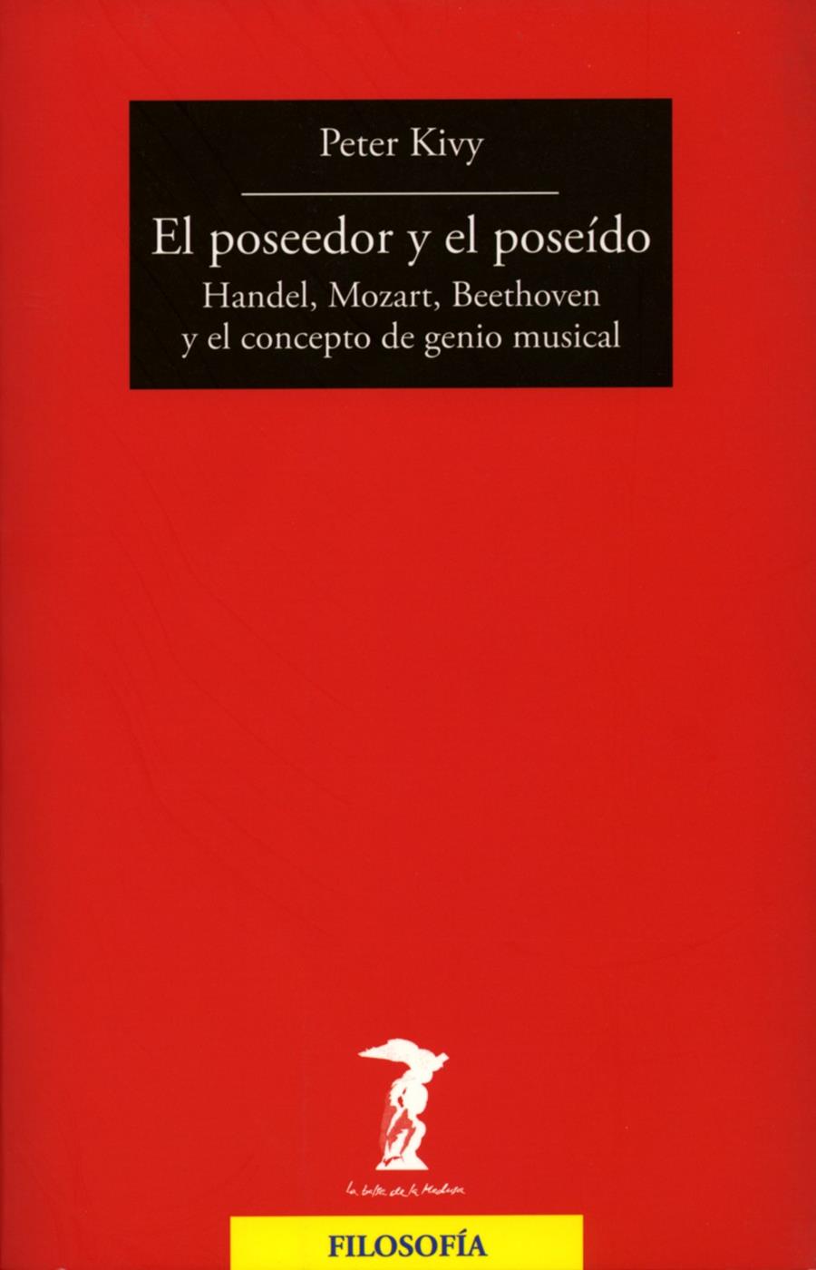 POSEEDOR Y EL POSEIDO | 9788477749370 | KIVY, PETER | Galatea Llibres | Librería online de Reus, Tarragona | Comprar libros en catalán y castellano online
