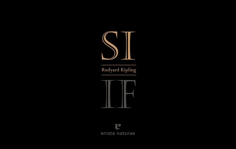 SI / IF | 9788417800383 | KIPLING, RUDYARD | Galatea Llibres | Librería online de Reus, Tarragona | Comprar libros en catalán y castellano online
