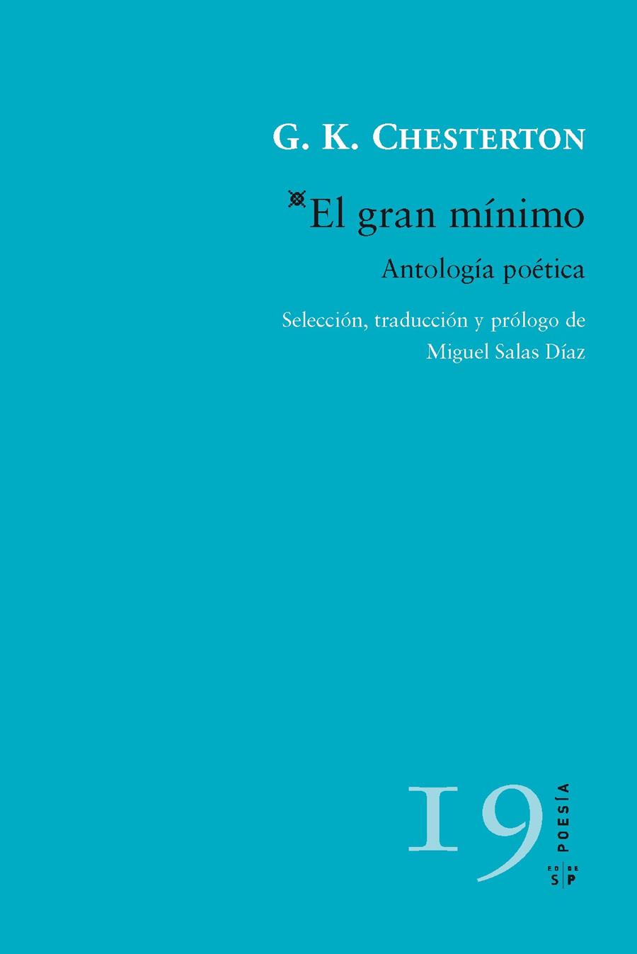 EL GRAN MINIMO | 9788416148127 | CHESTERTON, G. K. | Galatea Llibres | Llibreria online de Reus, Tarragona | Comprar llibres en català i castellà online