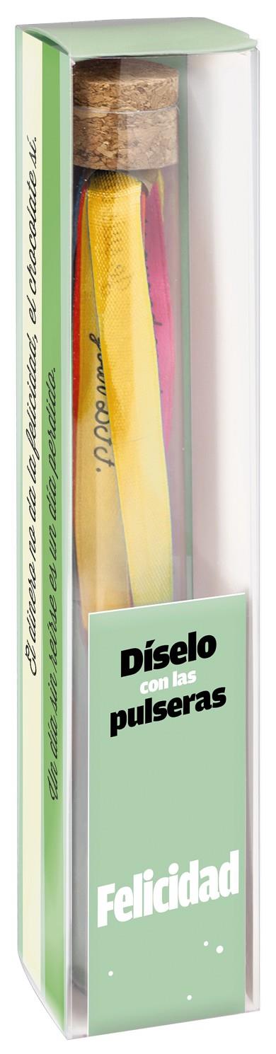 PULSERA CON MENSAJES DE FELICIDAD | 9788417240776 | Galatea Llibres | Librería online de Reus, Tarragona | Comprar libros en catalán y castellano online