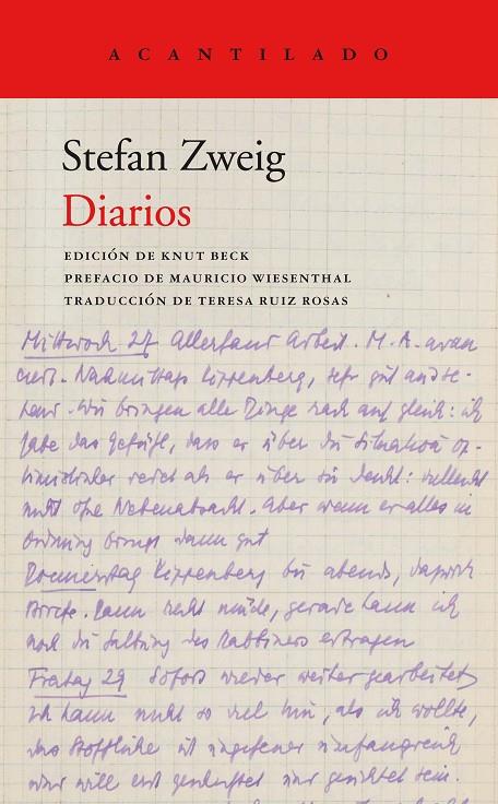DIARIOS STEFAN ZWEIG | 9788418370298 | ZWEIG, STEFAN | Galatea Llibres | Librería online de Reus, Tarragona | Comprar libros en catalán y castellano online