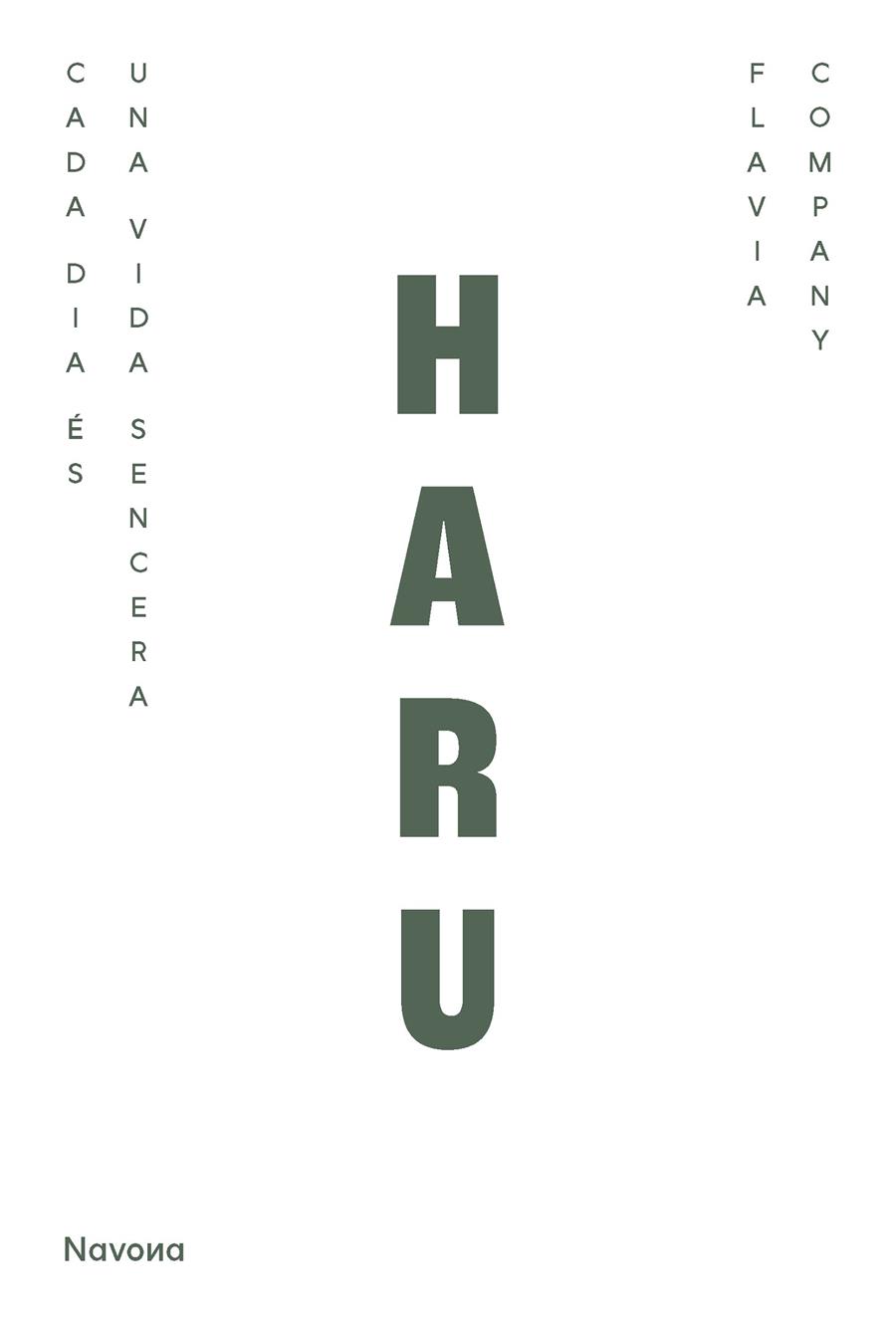 HARU | 9788410180185 | COMPANY, FLAVIA | Galatea Llibres | Llibreria online de Reus, Tarragona | Comprar llibres en català i castellà online