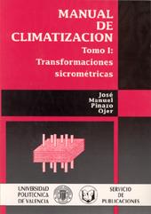 MANUAL DE CLIMATIZACION TOMO I: TRANSFORMACIONES | 9788477213406 | PINAZO OJER, JOSE MANUEL | Galatea Llibres | Llibreria online de Reus, Tarragona | Comprar llibres en català i castellà online