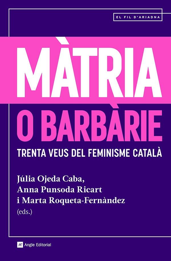 MÀTRIA O BARBÀRIE | 9788410112094 | Galatea Llibres | Librería online de Reus, Tarragona | Comprar libros en catalán y castellano online