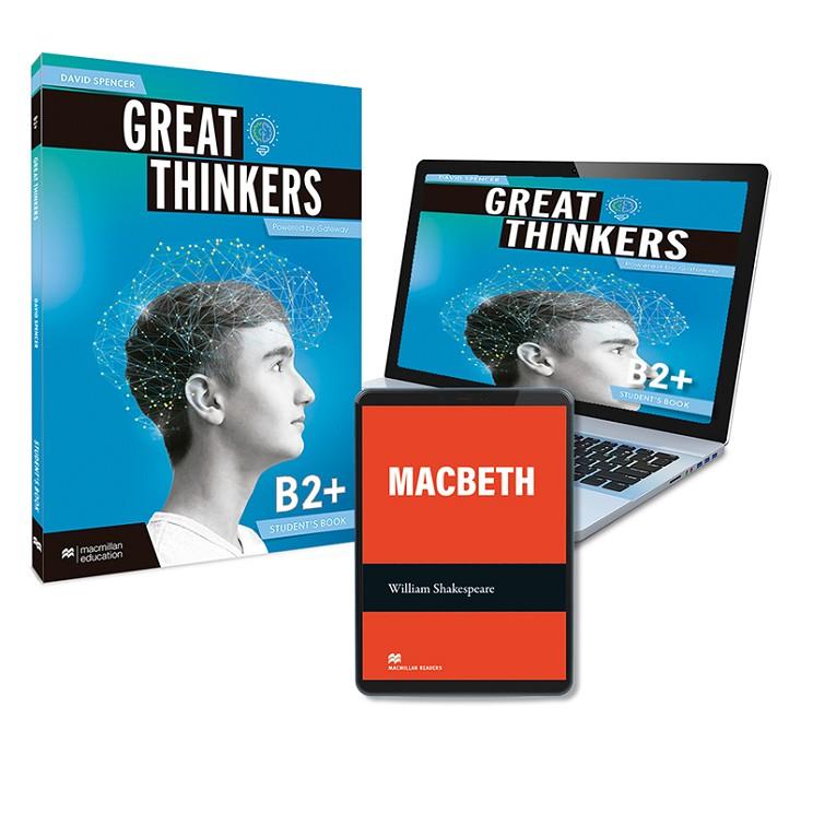 GREAT THINKERS B2 STUDENT'S BOOK | 9781380044839 | SPENCER, DAVID | Galatea Llibres | Llibreria online de Reus, Tarragona | Comprar llibres en català i castellà online