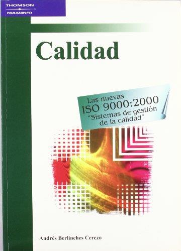 CALIDAD ISO 9000:2000 | 9788497320832 | BERLINCHES CEREZO, ANDRES | Galatea Llibres | Librería online de Reus, Tarragona | Comprar libros en catalán y castellano online