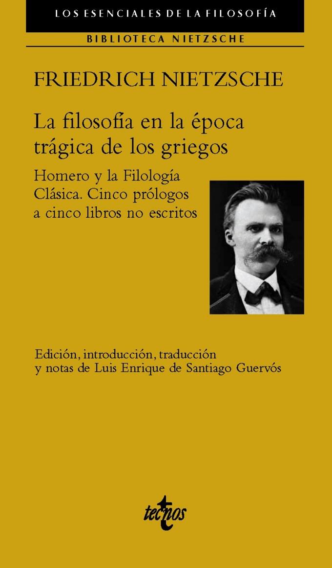 LA FILOSOFÍA EN LA ÉPOCA TRÁGICA DE LOS GRIEGOS | 9788430990191 | NIETZSCHE, FRIEDRICH | Galatea Llibres | Llibreria online de Reus, Tarragona | Comprar llibres en català i castellà online