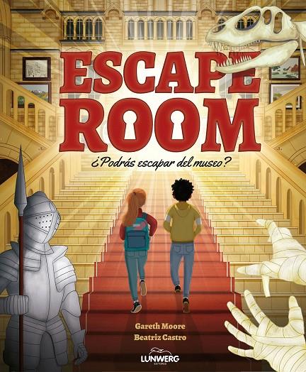 ESCAPE ROOM. ¿PODRÁS ESCAPAR DEL MUSEO? | 9788418260346 | MOORE, GARETH | Galatea Llibres | Librería online de Reus, Tarragona | Comprar libros en catalán y castellano online
