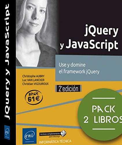 JQUERY Y JAVASCRIPT PACK 2 LIBROS | 9782409013508 | AA.VV | Galatea Llibres | Llibreria online de Reus, Tarragona | Comprar llibres en català i castellà online