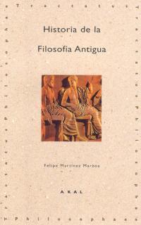 HISTORIA DE LA FILOSOFIA ANTIGUA | 9788446005520 | MARTINEZ MARZOA, FELIPE | Galatea Llibres | Librería online de Reus, Tarragona | Comprar libros en catalán y castellano online