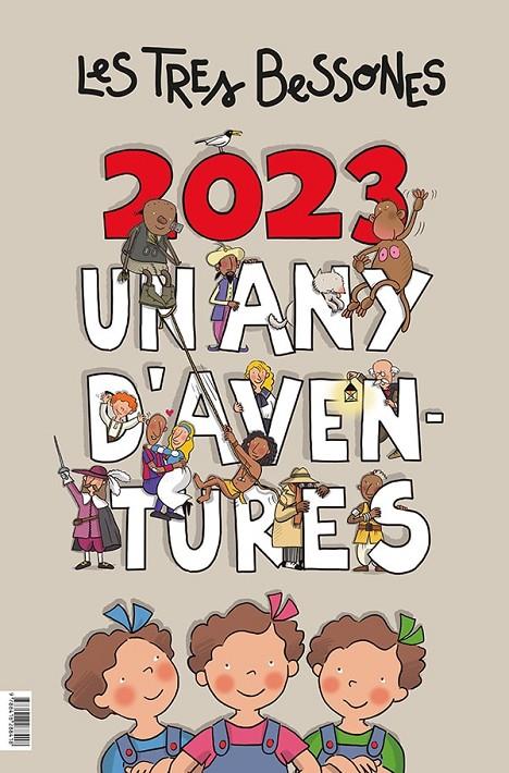 UN ANY D'AVENTURES. CALENDARI 2023 DE LES TRES BESSONES | 9788418288418 | AA.VV | Galatea Llibres | Librería online de Reus, Tarragona | Comprar libros en catalán y castellano online